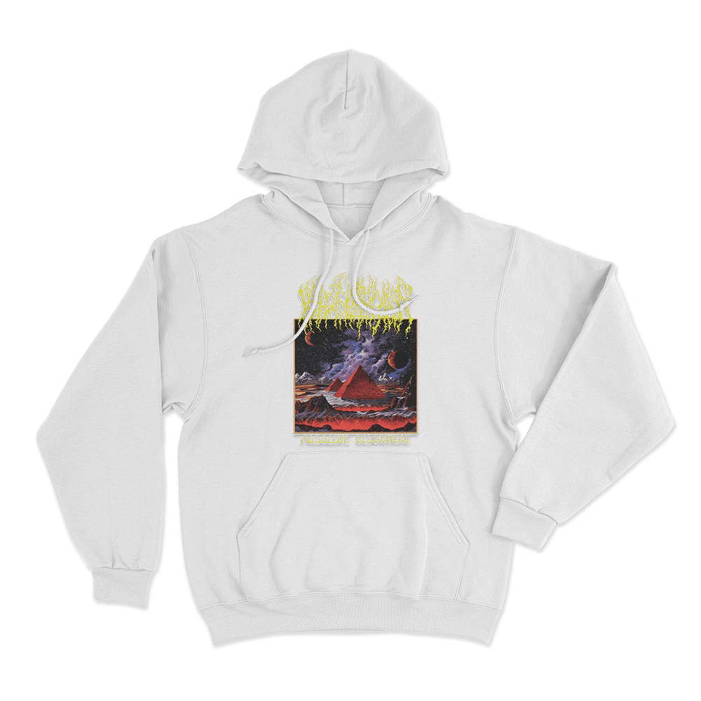 Absolute Elsewhere Album Cover Unisex Hoodie White Absolute Elsewhere Album Cover Unisex Hoodie White