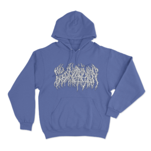 Blood Incantation Band Logo Unisex Hoodie Blue