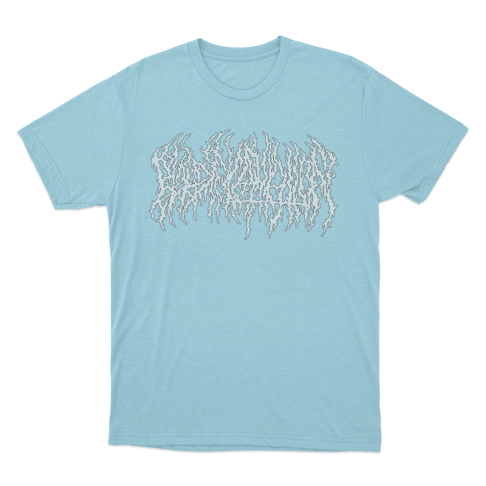 Blood Incantation Band Logo Unisex T Shirt Sky Blue Blood Incantation Band Logo Unisex T Shirt Sky Blue