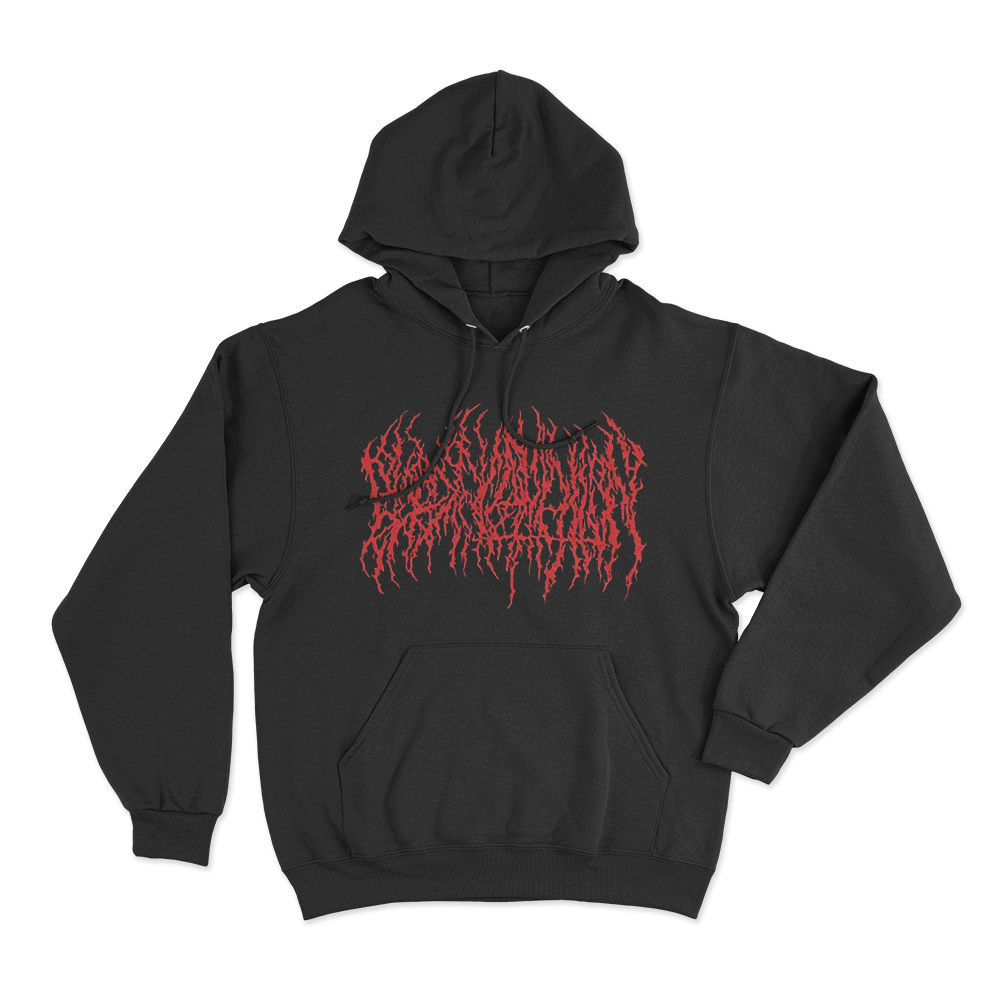 Blood Incantation Logo Unisex Hoodie Black Blood Incantation Logo Unisex Hoodie Black