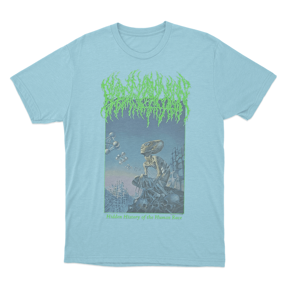 Hidden History Of The Human Race Cover Unisex T Shirt Sky Blue Hidden History Of The Human Race Cover Unisex T Shirt Sky Blue