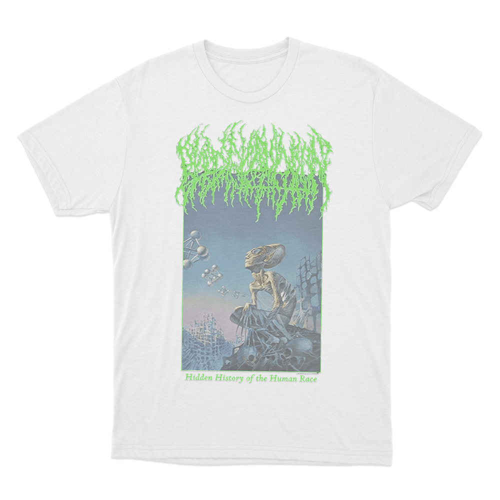 Hidden History Of The Human Race Cover Unisex T Shirt White Hidden History Of The Human Race Cover Unisex T Shirt White